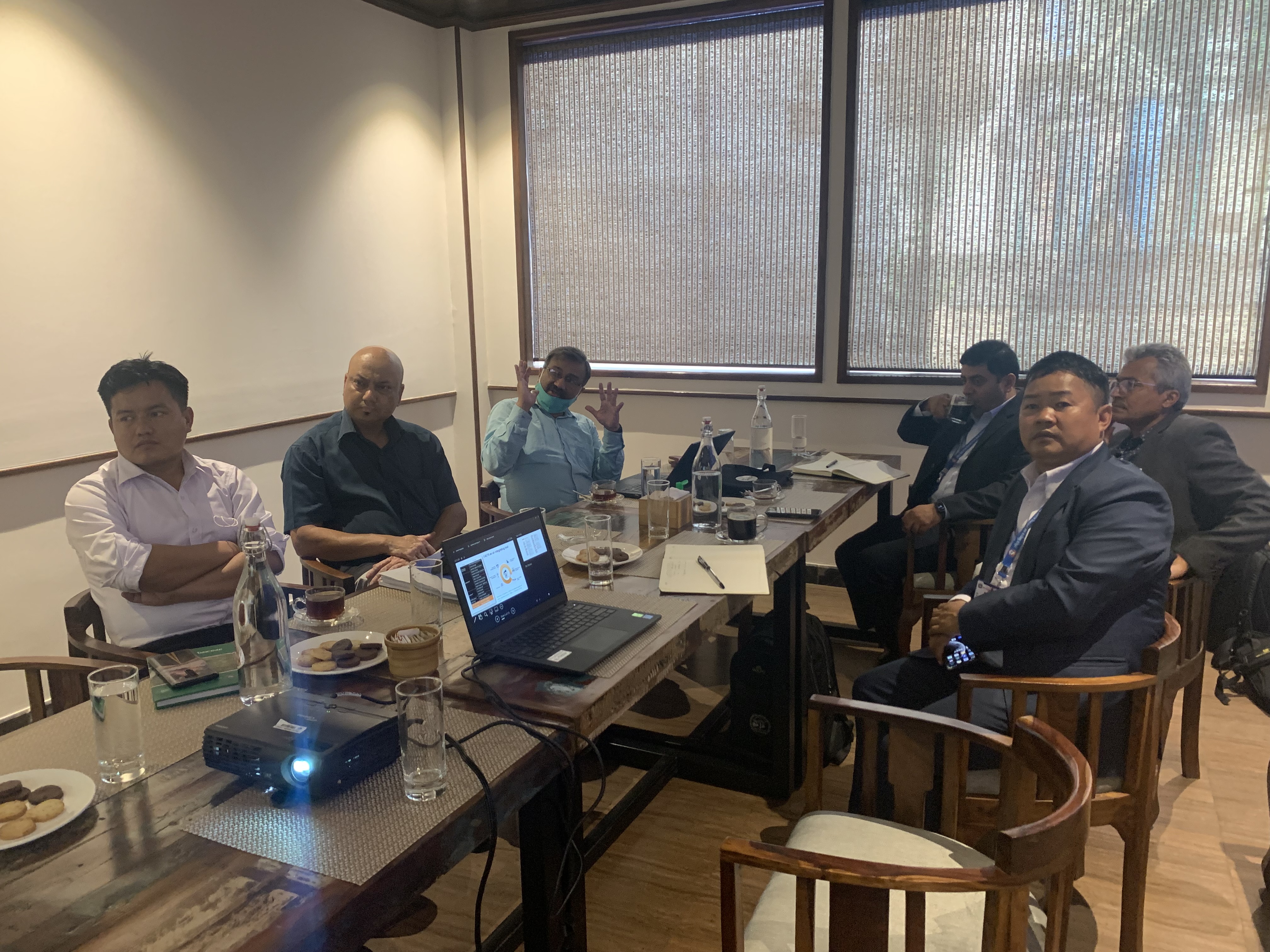 Meeting with DNPWC Officials on CATS, Kathmandu 2022